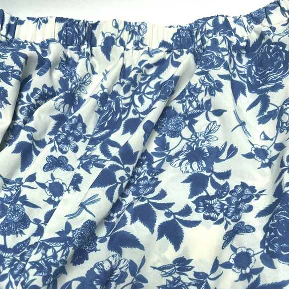 ❤️ FREE with any purchase 🙏🏽 Shein 💙🩵 Ruffle Hem Skirt Floral Pattern - Picture 5 of 15